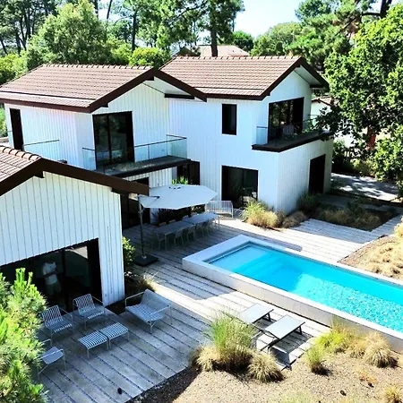 Magnifique D'architecte Avec Vue Sur Le Bassin D'arcachon Au Village Du Canon - Cap Ferret * Lège-Cap-Ferret